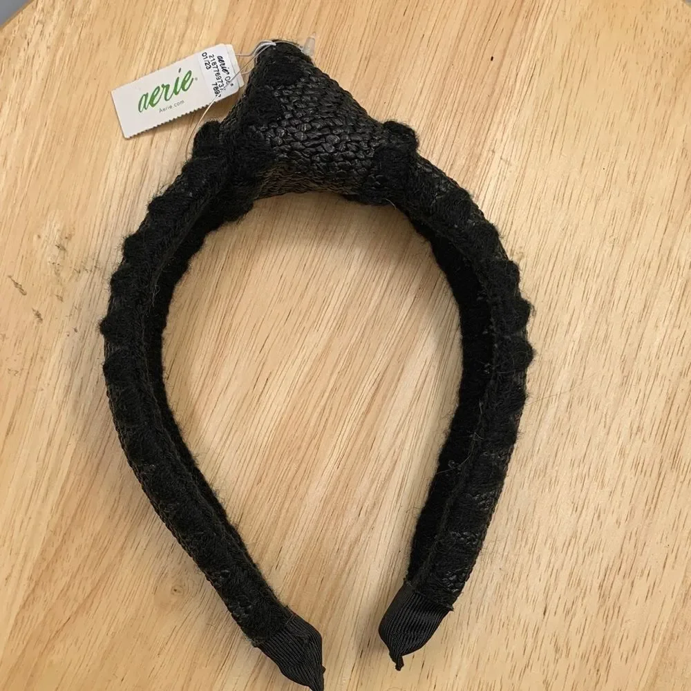 AERIE | OS CLASSIC CASUAL WOVEN HEADBAND | NWT